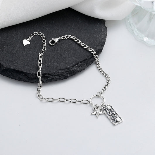 Pulsera de Plata Esterlina con Etiqueta Estrella de Cinco Puntas 1947 - Image 3