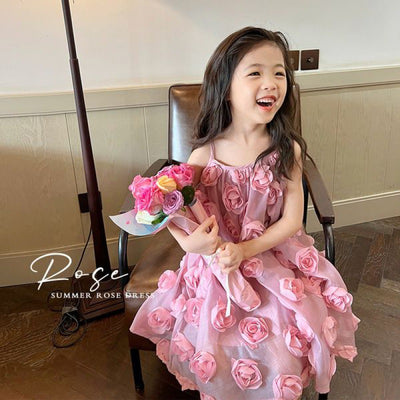 Vestido Infantil con Tirantes Ajustables Estilo Dulce - Image 9