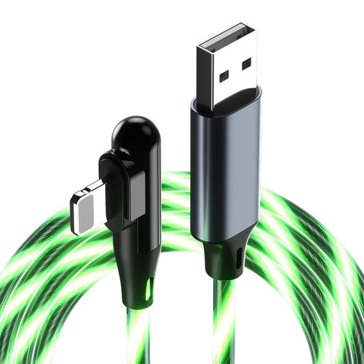 Cable de Carga Rápida Luminoso con Conector Acodado Premium - Image 4