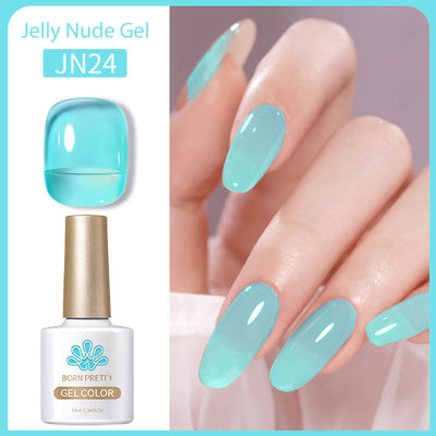 Esmalte de Uñas Gel UV Transparente Efecto Gelatina Fotocurable - Image 29