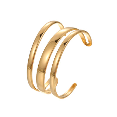 Pulsera de Acero Inoxidable con Apertura Ajustable - Image 5