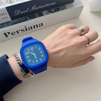 Reloj Digital Cuadrado para Parejas - Diseño Minimalista y Moderno - Image 5