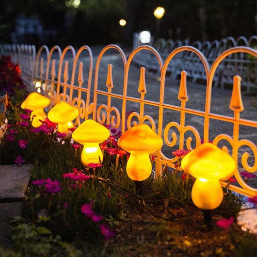 Lámpara Solar Seta para Jardín - Impermeable y Decorativa - Image 15