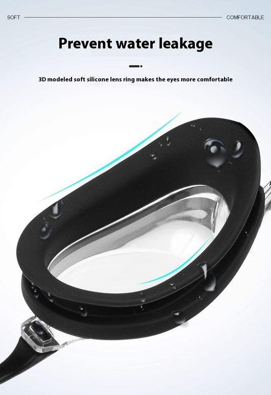 Gafas de Natación HD Antivaho Impermeables para Miopía - Image 10