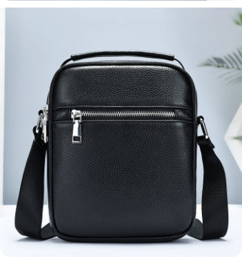 Bolso Bandolera de Cuero Genuino Primera Capa para Hombre - Image 21