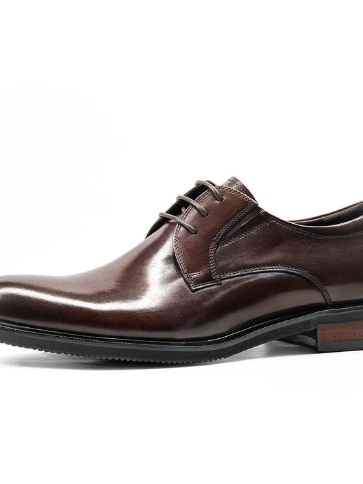 Zapatos de Cuero Ejecutivo Estilo Coreano para Hombre - Image 14