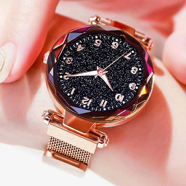 Reloj de Cuarzo con Imán de Succión para Estudiantes