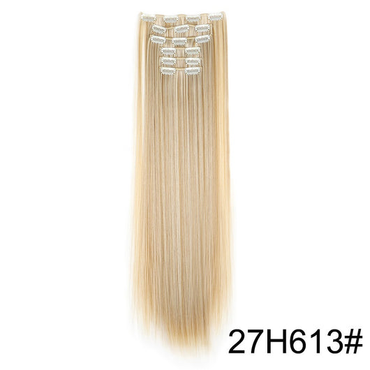 Set de 6 Extensiones de Cabello Liso Largo - Image 21