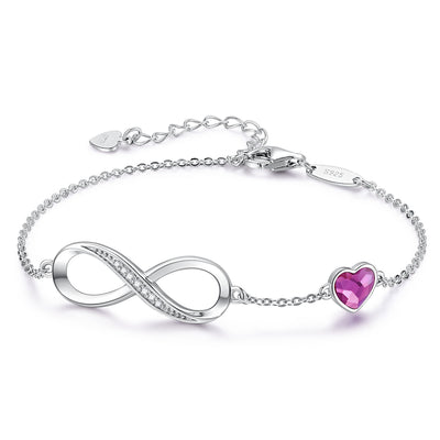 Pulsera de Plata Esterlina para Mujer - Amor Eterno Minimalista - Image 7