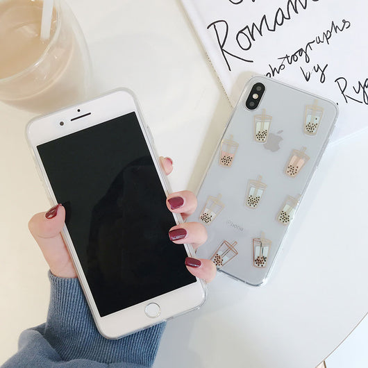Funda para Celular Samsung Galaxy 8plus con Diseño Perla y Té de Leche - Image 6