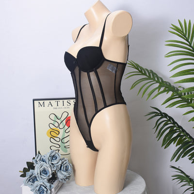 Jumpsuit Reductor de Cintura Alta con Detalles Calados - Image 10