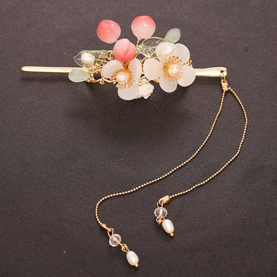 Diadema Corona con Borlas Estilo Antiguo para el Cabello - Image 9