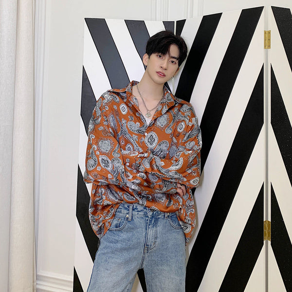 Camisetas Estampado Tótem Tendencia Ligeras para Hombre