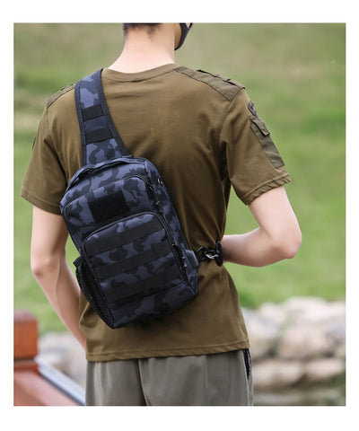 Bolsa Táctica Crossbody Camuflaje para Hombre - Gran Capacidad Multifuncional - Image 17
