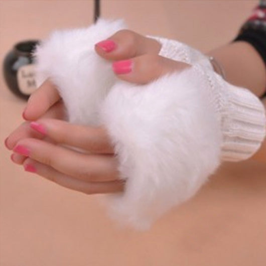 Guantes Térmicos Deportivos Medio Dedo para Mujer - Image 13