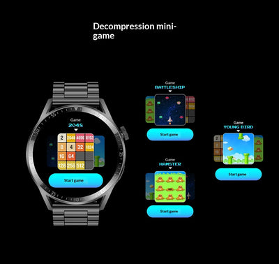 Reloj Inteligente Redondo con Llamadas Bluetooth y Monitor de Salud - Image 18