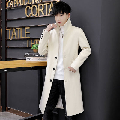 Abrigo Tipo Gabardina de Largo Medio para Hombre - Image 2