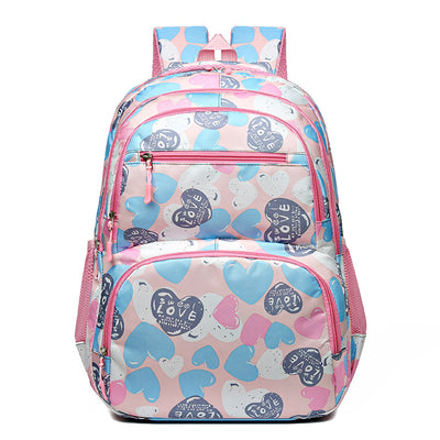 Mochila Escolar de Gran Capacidad con Alivio de Carga para Niños - Image 9