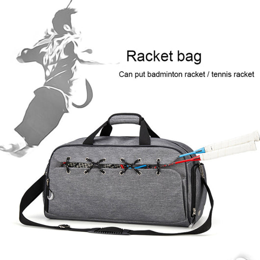 Bolsa Deportiva Multifuncional con Compartimento para Zapatos y Separación Seco-Húmedo - Image 6