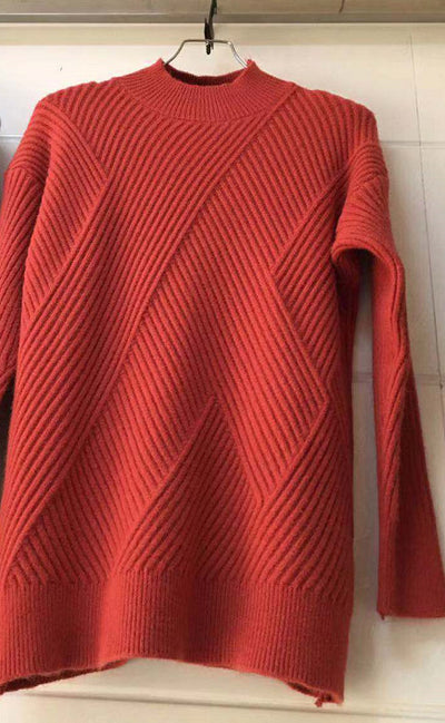 Suéter Holgado Cuello Alto Medio para Mujer - Image 10
