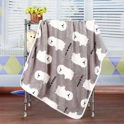 Manta Térmica de Franela Coral con Estampado - Ideal para Aire Acondicionado y Mascotas - Image 18