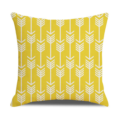 Funda de Almohada Lino Geometría Simple - Diseño Moderno para Sofá y Hogar - Image 41
