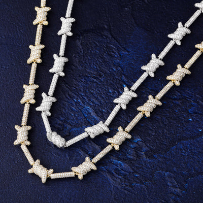 Cadena Cubana con Zirconia: Joya de Personalidad y Brillo - Image 6