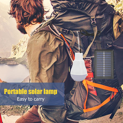 Bombilla Solar de Emergencia Recargable con Cable LED - Image 10