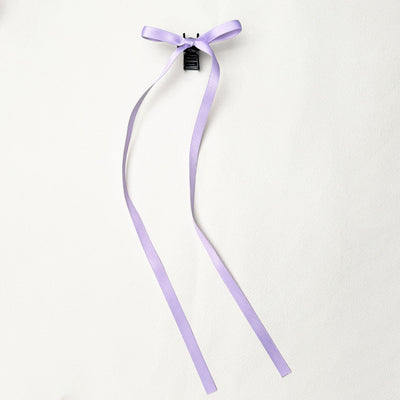 Pinza para Cabello Tipo Garra con Moño de Cinta de 36cm - Poliéster Algodón - Image 8