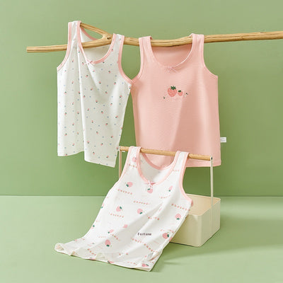 Camiseta Tirantes de Algodón para Niñas - Talla Grande - Image 3