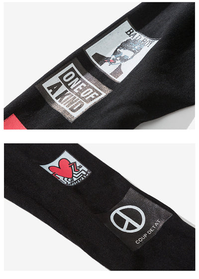 Chaqueta de Mezclilla Suelta con Estampado para Hombre - Image 13