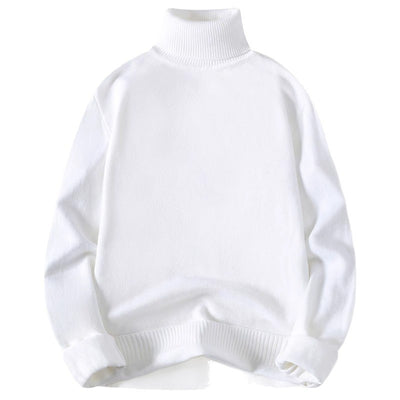 Suéter Tejido para Hombre Cuello Alto Cálido y Suave - Image 3