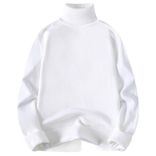 Suéter Tejido para Hombre Cuello Alto Cálido y Suave - Image 3