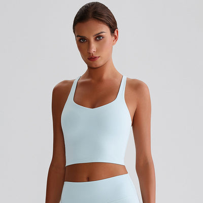 Sujetador Deportivo Cross Back para Yoga y Running - Image 11