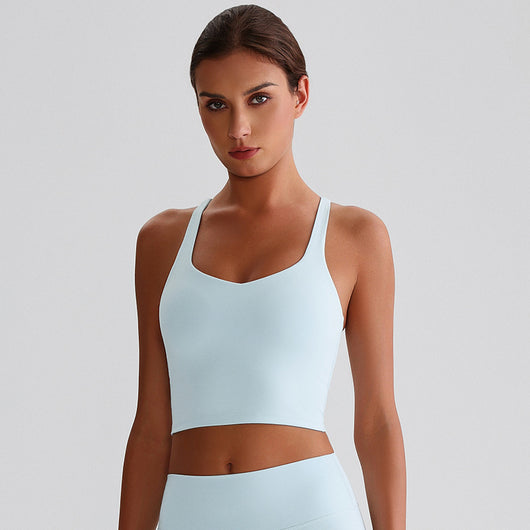 Sujetador Deportivo Cross Back para Yoga y Running - Image 11