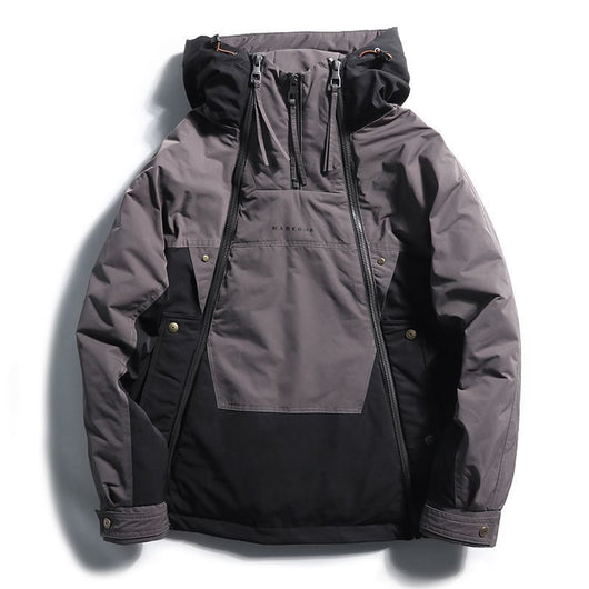 Chaqueta de Plumas con Doble Cremallera y Diseño de Vanguardia - Image 6