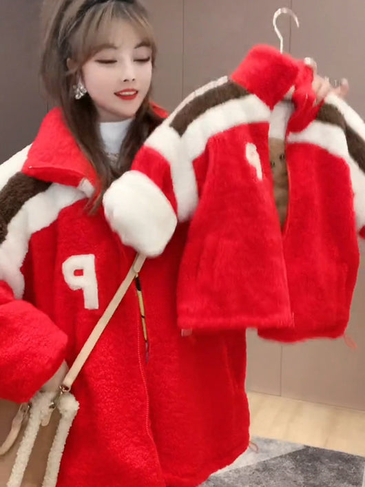 Abrigos de Lana Gruesa para Familia - Conjunto Coordinado Invierno Padre e Hijo - Image 4