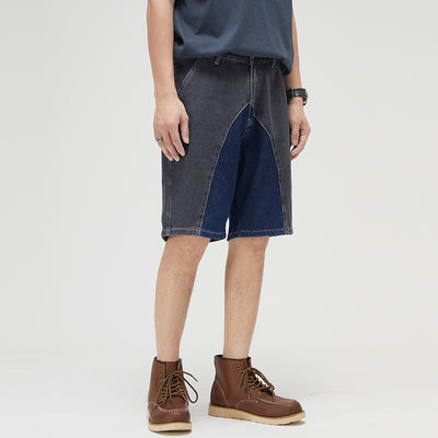 Shorts de Mezclilla con Parches para Hombre - Image 2