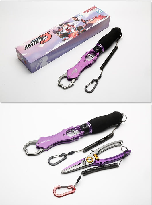 Pinza Medidora de Aluminio para Pesca - Báscula Integrada de Alta Precisión - Image 16