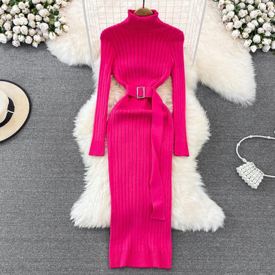 Vestido Ajustado de Punto Elástico Realzador - Image 14