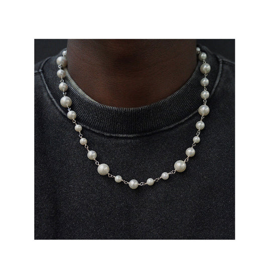 Collar de Perlas Naturales en Concha - Image 8