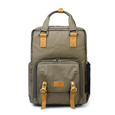 Mochila Vintage para Cámara de Lona de Algodón - Estilo Fotográfico Retro - Image 18