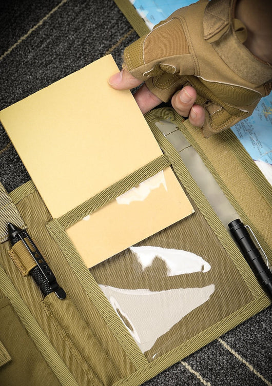 Estuche Táctico Impermeable con Bolsillo para Mapas - Camuflaje Oxford - Image 17