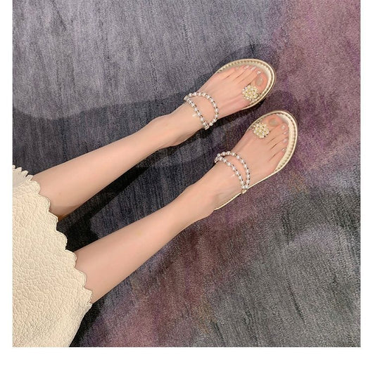 Sandalias de Perla Francesa para Mujer - Cómodas Pantuflas de Verano para Playa - Image 18