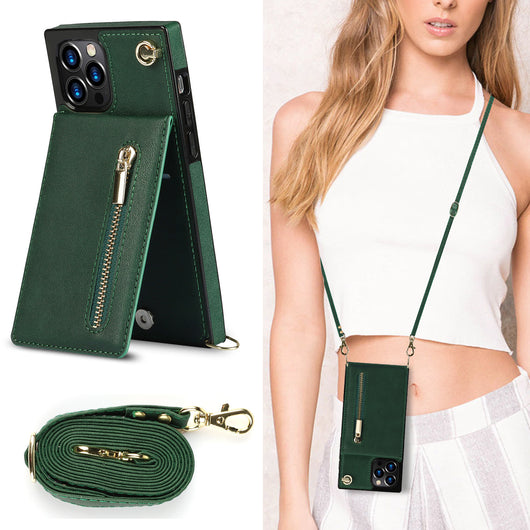 Funda Mensajero de Cuero con Compartimentos para Tarjetas - Estilo Explosivo - Image 6