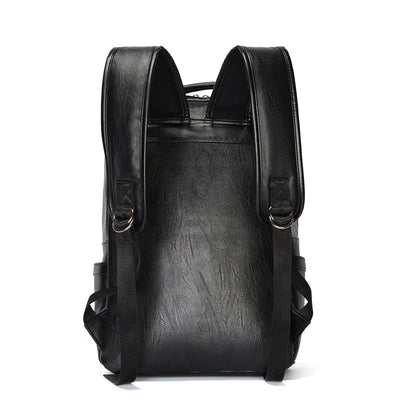 Mochila Ejecutiva PU de Gran Capacidad con Compartimento para Laptop - Image 5