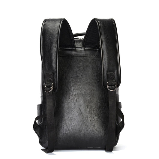 Mochila Ejecutiva PU de Gran Capacidad con Compartimento para Laptop - Image 5