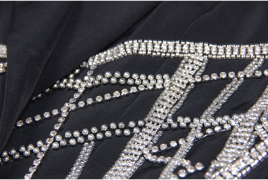 Blazer Ejecutivo para Mujer con Detalles de Diamantes y Efecto Reductor - Image 24