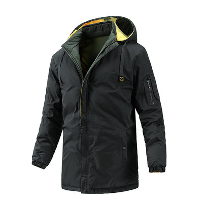 Chaqueta de Invierno Reversible de Algodón para Hombre - Image 13