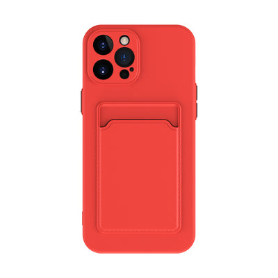 Funda de Silicona Líquida de Color Puro para Teléfono - Image 3